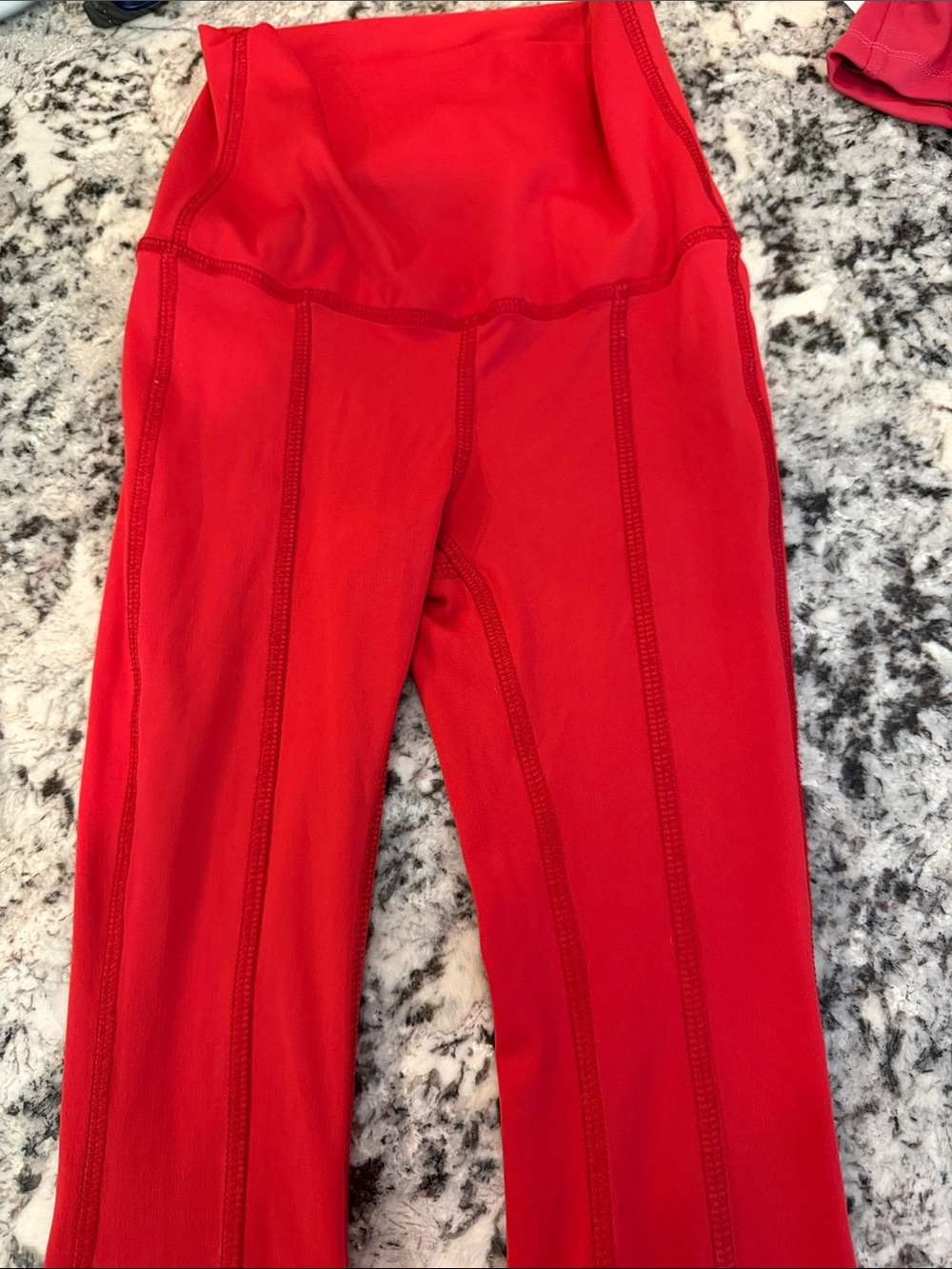 Tiger Friday Red Flared Leggings. Child XL